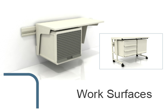 modular work surfaces