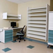 Hospital work stations and storage using Unicell